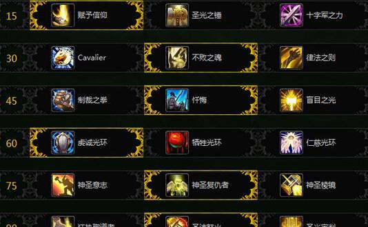 奶骑治疗技能攻略详解（揭秘奶骑技能搭配，助你成为顶级治疗专家）
