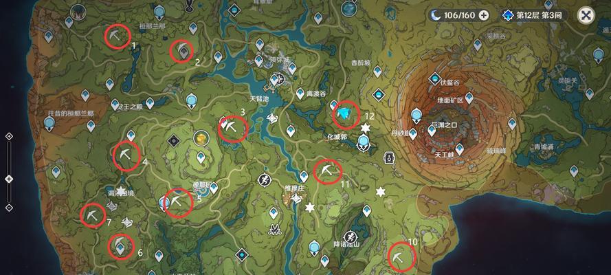 原神2.1后续地图攻略指南（探索新区域，解锁强力武器，提升实力）
